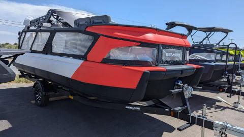 2024 SEADOO SWITCH CRUISE 21 230HP PAINTED TRAILER LAVA RED