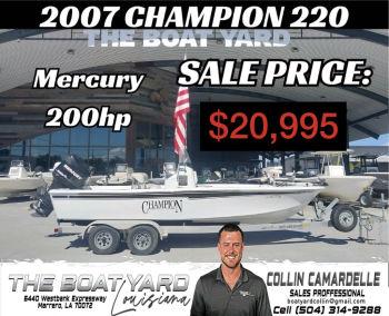 2007 Champion 220 Bay