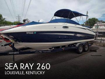 2011 Sea Ray 260 sun deck