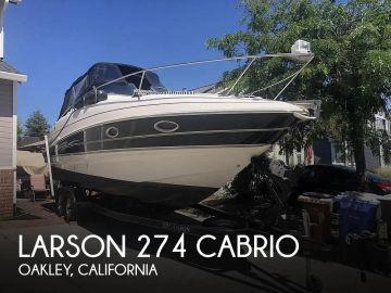 2007 Larson 274 Cabrio