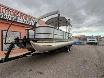 2024 Bentley Pontoons 223 CRUISE WITH & YACHT CLUB TRAILER AND 250 HONDA