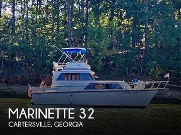 1987 Marinette 32 Sedan Flybridge