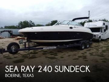 2005 Sea Ray 240 Sundeck