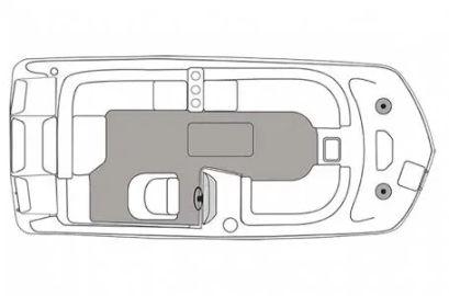 2024 Hurricane SunDeck Sport 201 IO