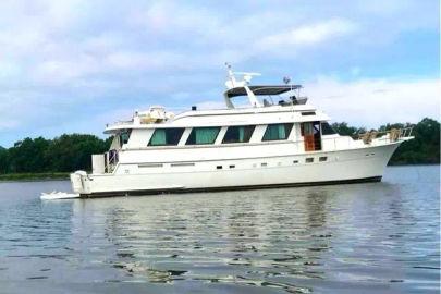 1985 Hatteras 77 Cockpit Motor Yacht