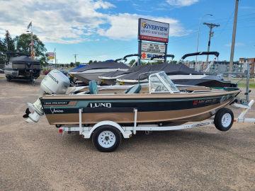 1998 Lund 1600 Pro Sport Adventure With A 75HP Honda & Trailer