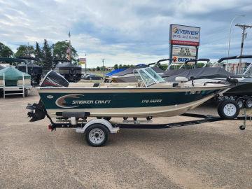 1998 Smoker Craft 178 Fazer With A 120HP Force Motor & Trailer