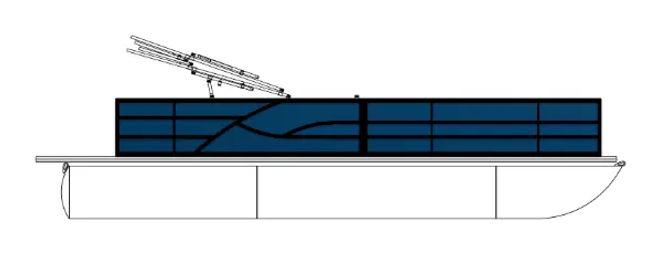 2025 Bentley Pontoons Legacy 243 Cruise XL 3/4 Tube