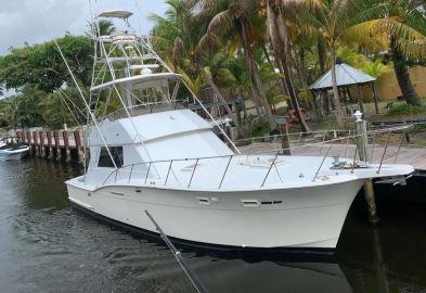 1977 HATTERAS 46 Flybridge Covertibe