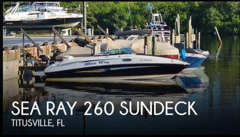 2013 Sea Ray 260 Sundeck