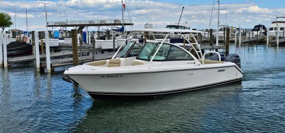 2018 Pursuit DC 265 Dual Console