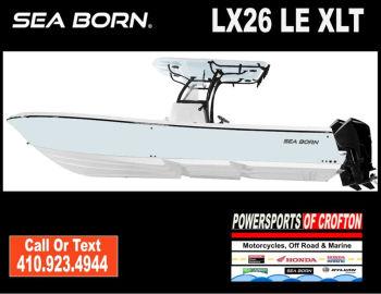 2023 Sea Born LX26 Center Console LE XLT