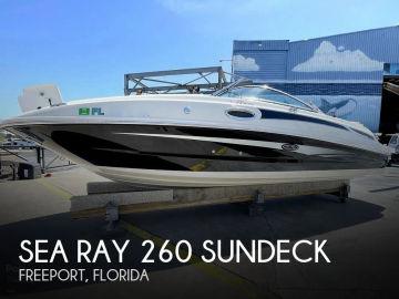 2010 Sea Ray 260 Sundeck