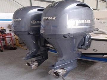 2019 Yamaha Used 200 HP 4-Stroke Outboard Motor Engine