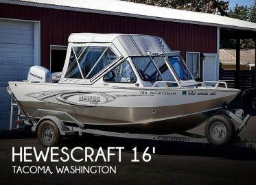 2016 Hewescraft Sportsman