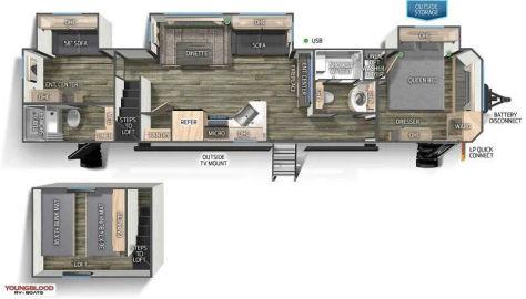 2023 Cherokee Timberwolf 39CABL Black Label