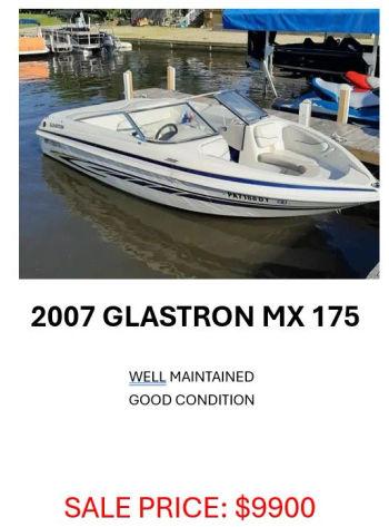 2007 Glastron MX 175