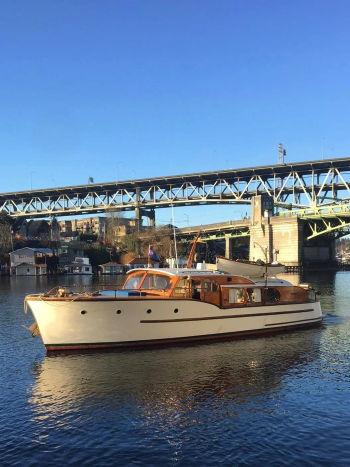 1950 Monk Double Cabin Cruiser