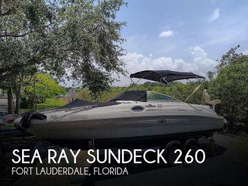 2007 Sea Ray 260 Sundeck