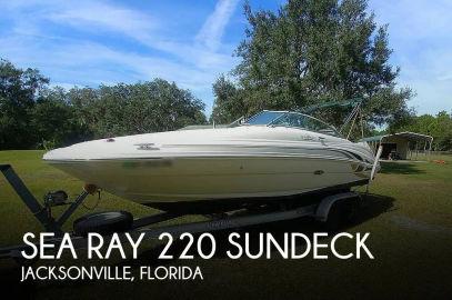 2002 Sea Ray 220 Sundeck