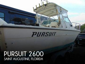 1987 Pursuit 2600