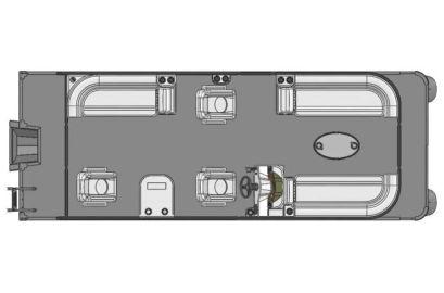 2023 Qwest Pontoons 822 DS Bar LT