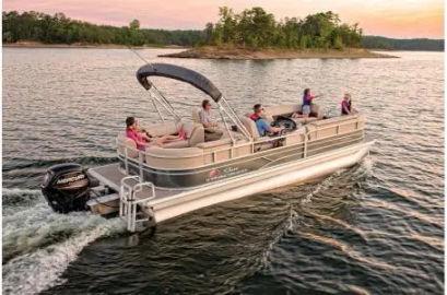 2019 Sun Tracker 24 DLX PARTY BARGE