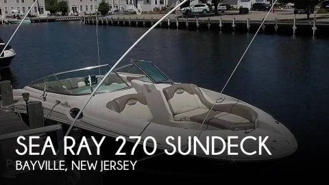 2006 Sea Ray 270 Sundeck