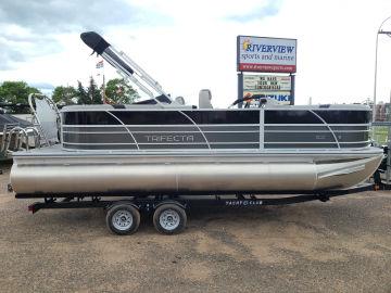 2024 Trifecta 22RF LE 2.75 Tritoon With A 140 Suzuki Motor & Trailer