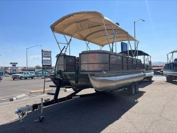 2024 Bentley Pontoons 223 Swingback, Suzuki 250SS & YC Tandem Trailer