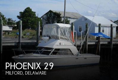 1979 Phoenix 29 Flybridge Cruiser