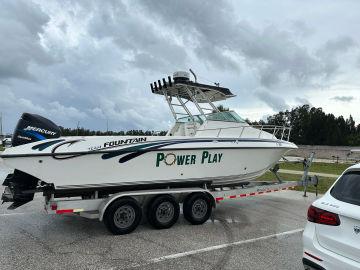 2000 Fountain 29' sports cruiser