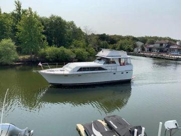 1975 Trojan 44 Motor Yacht w 80 Hrs SMOH