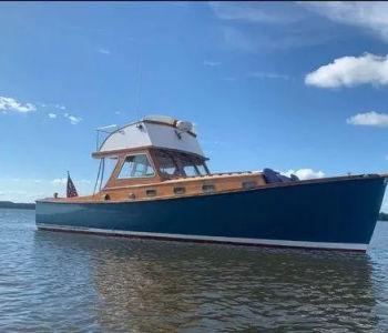 1959 Custom Goudy And Stevens 35 Flybridge