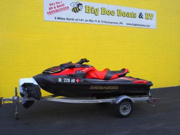 2019 Sea-Doo RXT-X 300 Eclipse Black and Lava Red