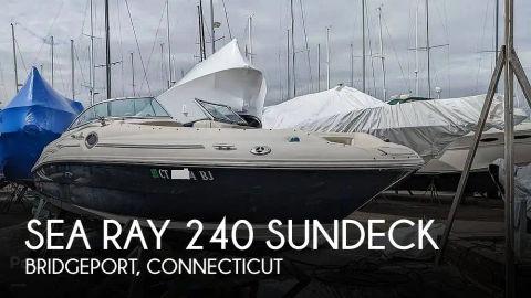 2005 Sea Ray 240 SunDeck