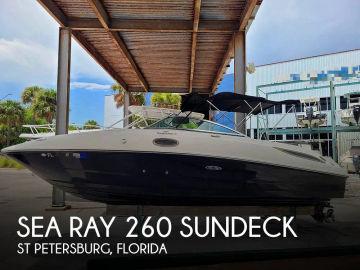 2011 Sea Ray 260 Sundeck