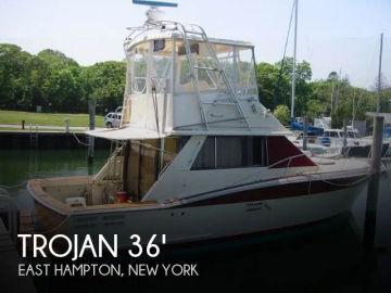 1983 Trojan 36 Flybridge Convertible