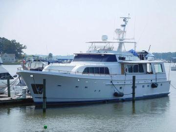 1983 Cheoy Lee 90 cockpit motor yacht