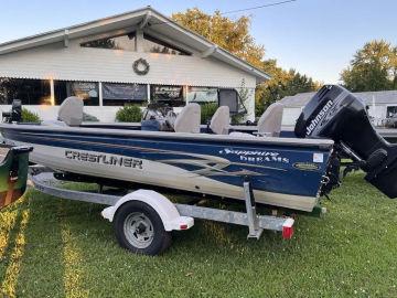 2001 Crestliner CVX 182 Side Console Bass