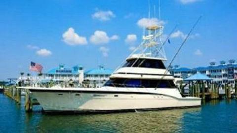 1979 Hatteras Enclosed Bridge