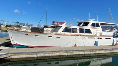 1973 Santa Barbara Boat Builders 51 motoyacht