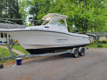 2004 Seaswirl Striper 2605 Walk-around 