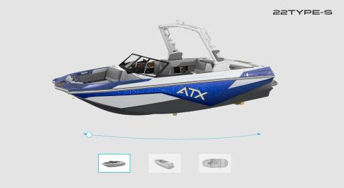 2023 ATX Surf Boats 22 Type-S