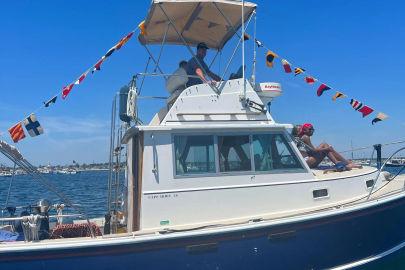 1987 Cape Dory 28 FB fast trawler '01 Yanmar