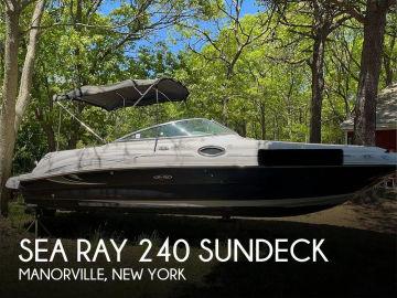 2005 Sea Ray 240 sundeck