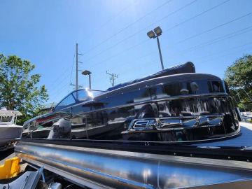 2023 Tahoe Pontoons Cascade Versatile Rear Bench 25 FT Triple 25" WG