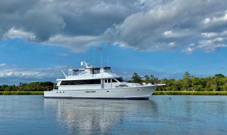 1989 Hatteras 78 Cockpit Motor Yacht